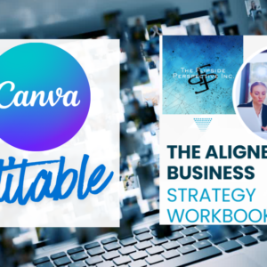Editable Canva Strategy Planner — Aligned Business Clarity Workbook