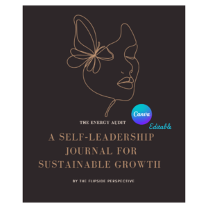 Editable Self‑Leadership Journal (Canva Template)